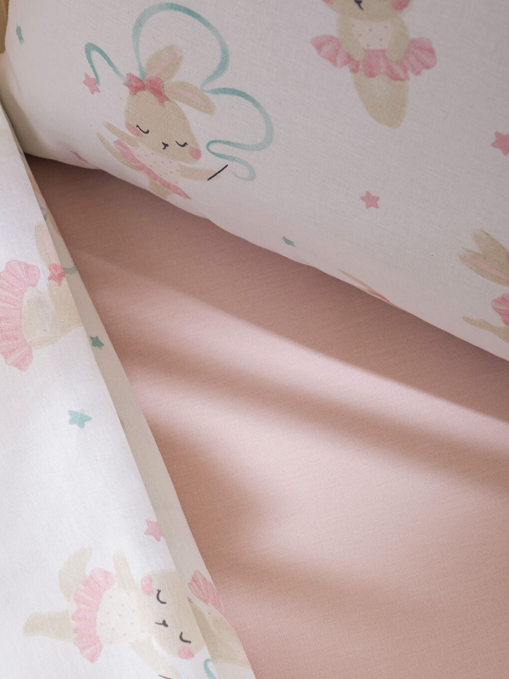 Karışık Tavşan Baskılı Erkek Bebek Nevresim Takımı-3