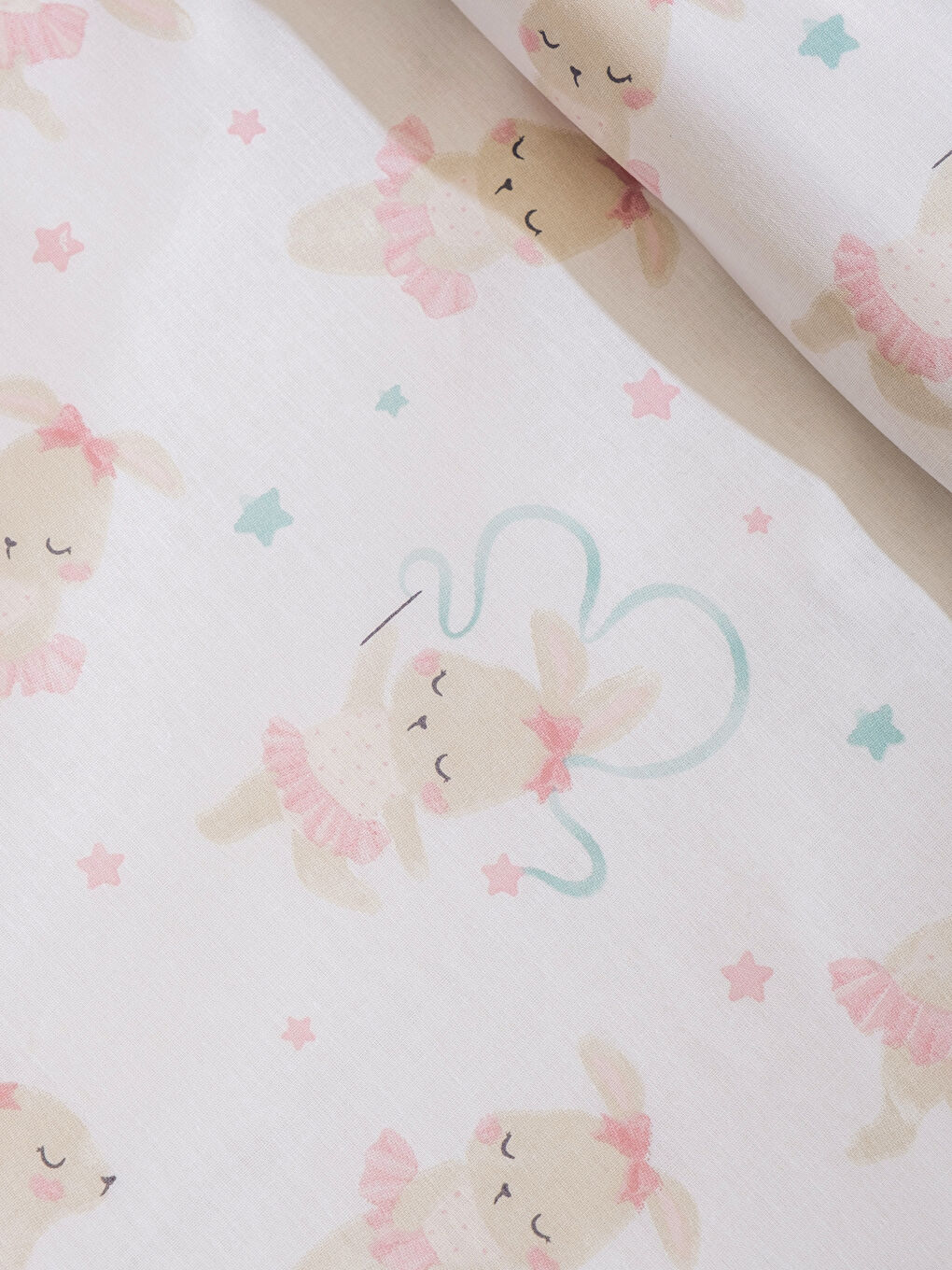 Karışık Tavşan Baskılı Erkek Bebek Nevresim Takımı-4