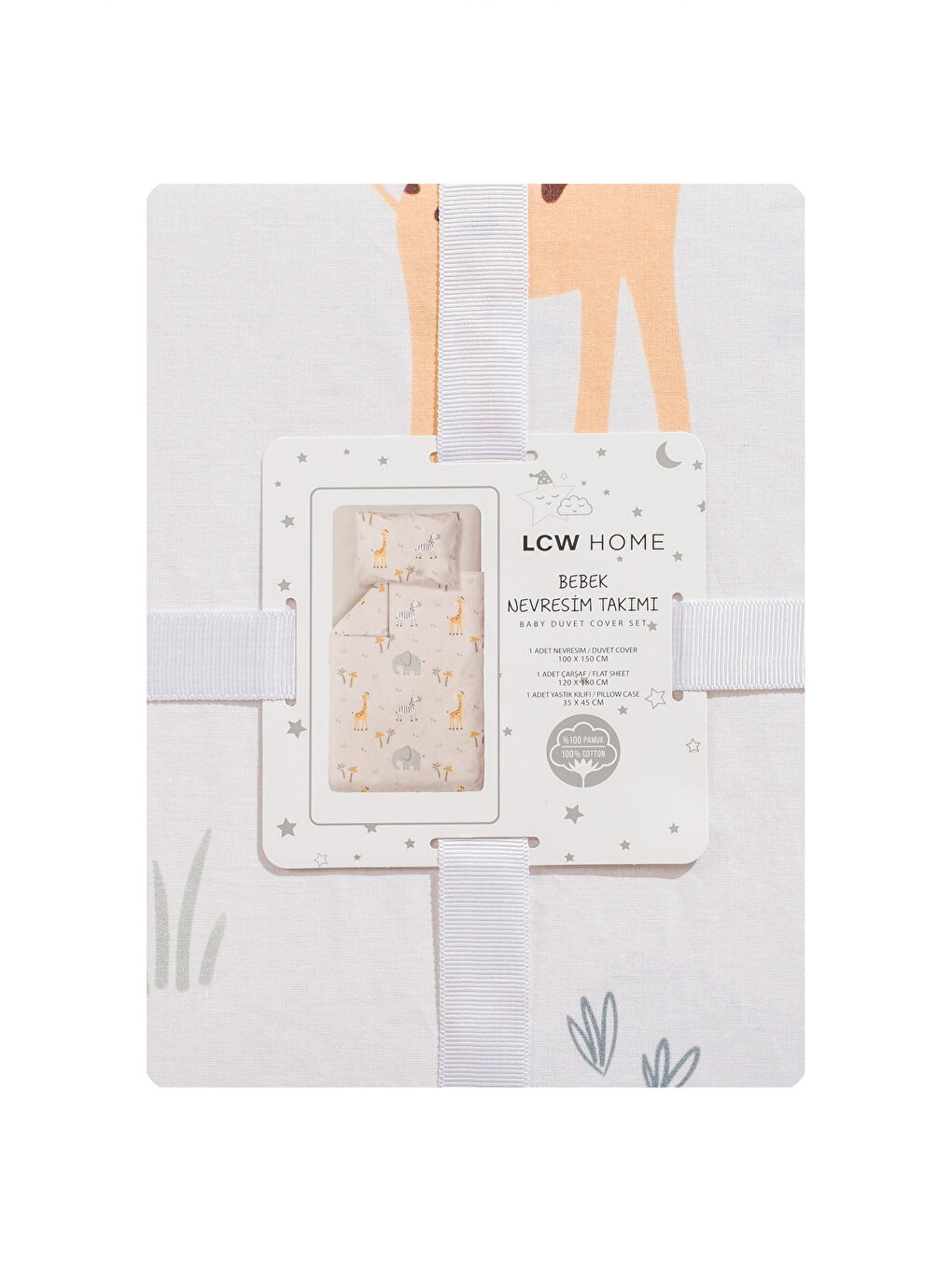 Karışık Baskılı Bebek Nevresim Takımı-5