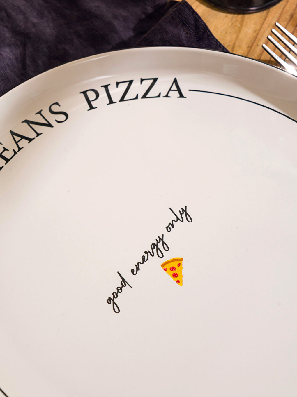 Karışık Baskılı Seramik Servis Tabağı 28 cm-2