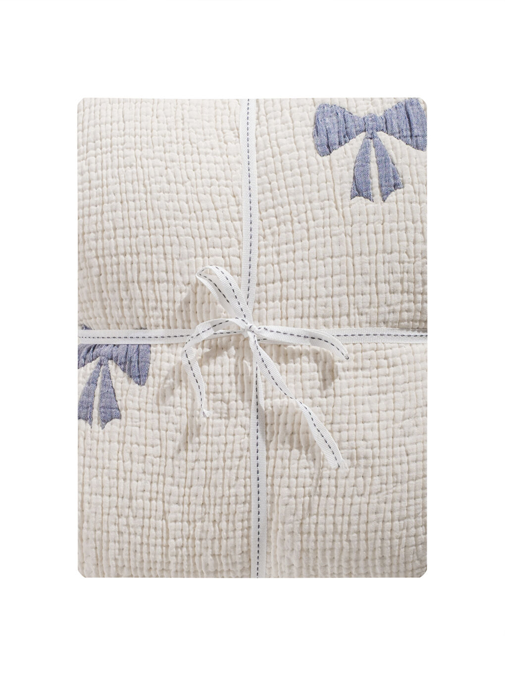 Karışık Fiyonk Baskılı Çift Kişilik Yatak Örtüsü -4