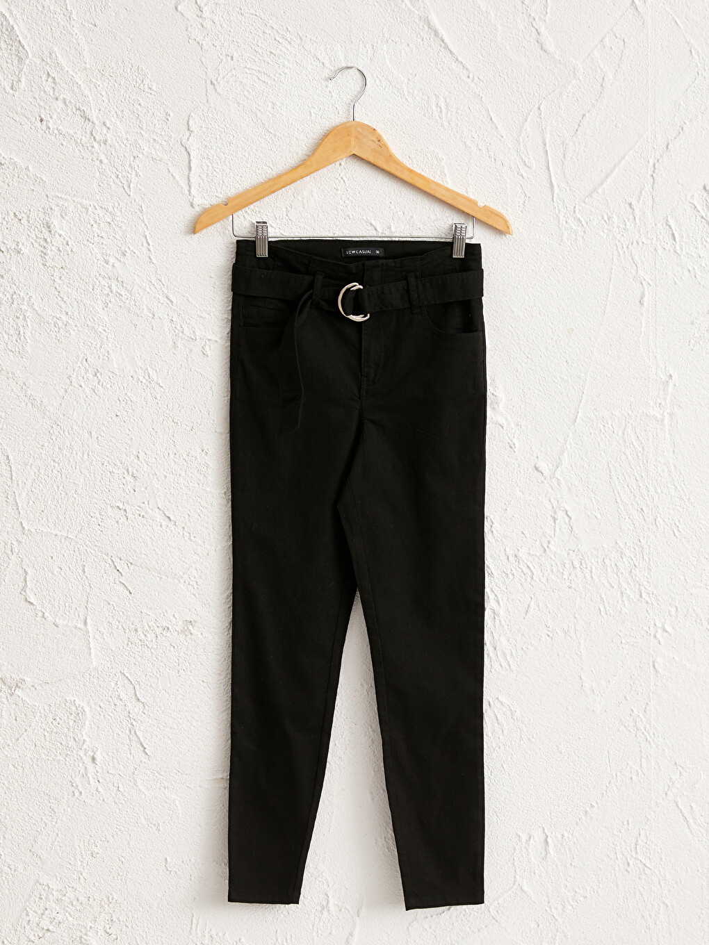 Skinny Fit Gabardine Women's Trousers