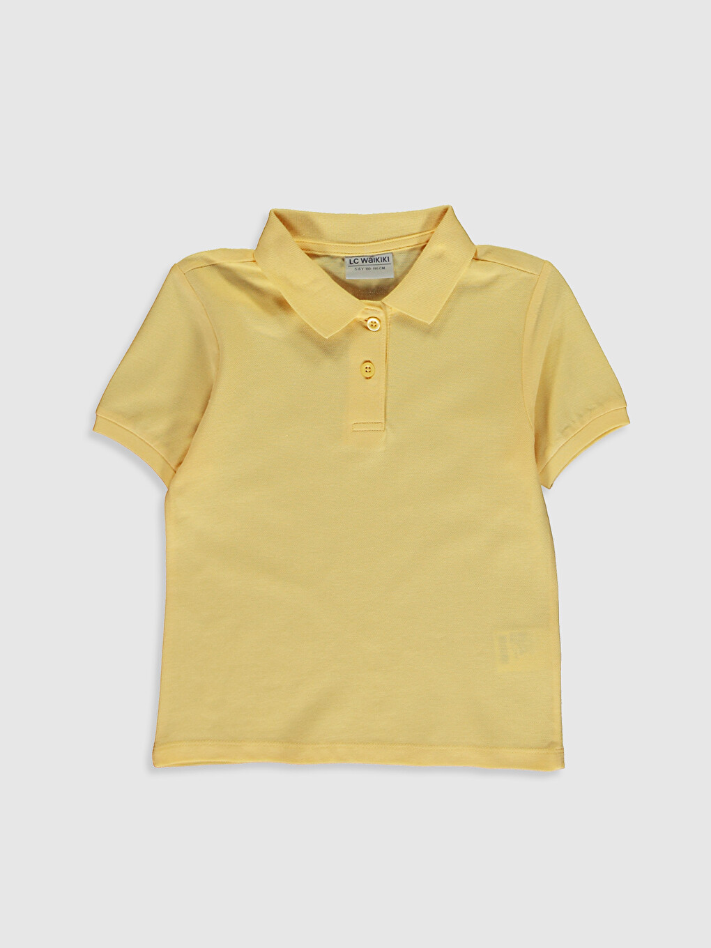 Girl's Polo Neck Basic T-shirt
