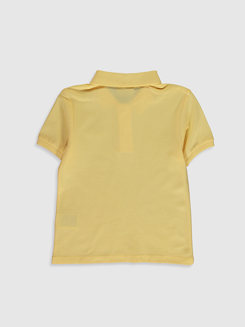 Girl's Polo Neck Basic T-shirt-1