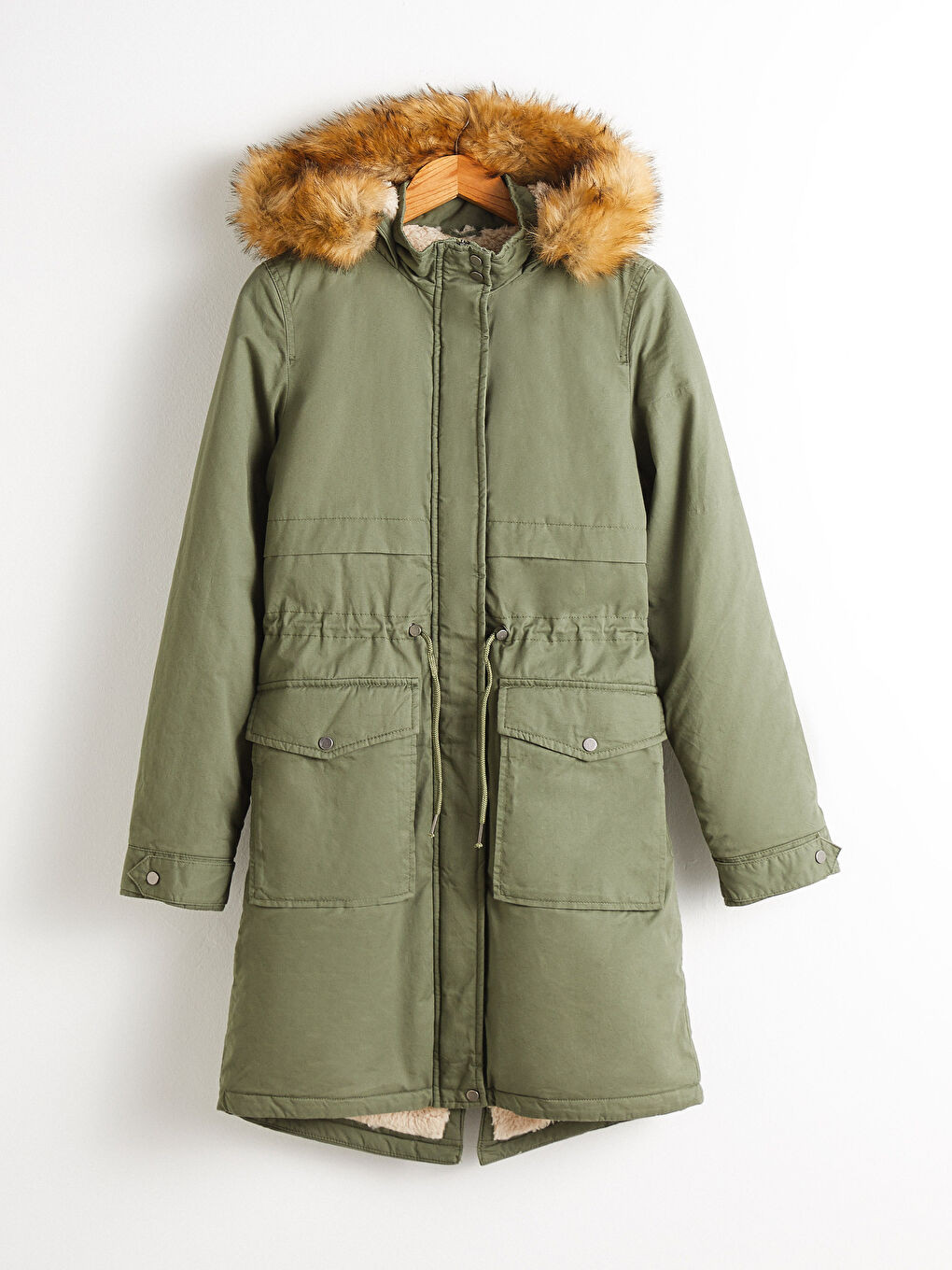 LCW Vision Dicker Parka mit Fellkapuze -0W0023Z8-CZE