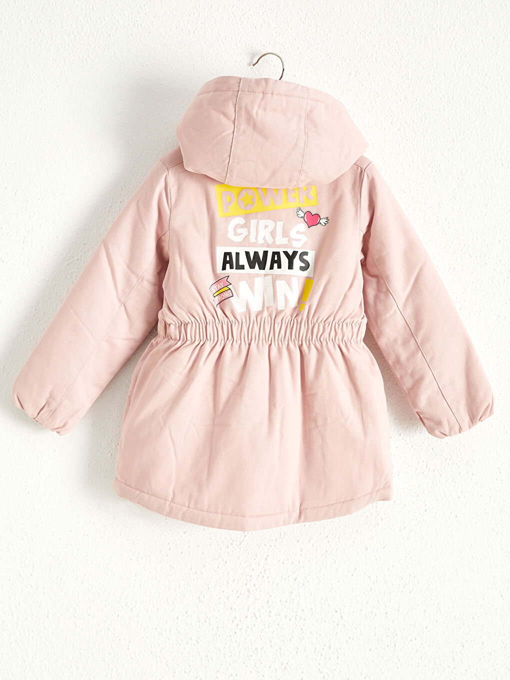 Manteau Court à Capuche pour Fille-3