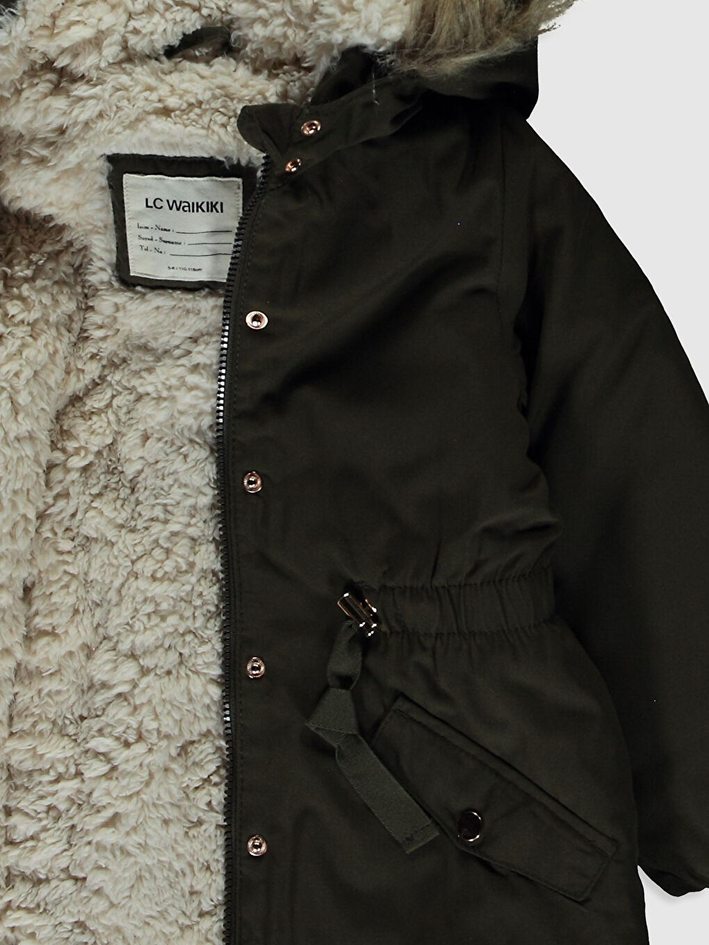 Қыздарға арналған капюшонды пальто-2