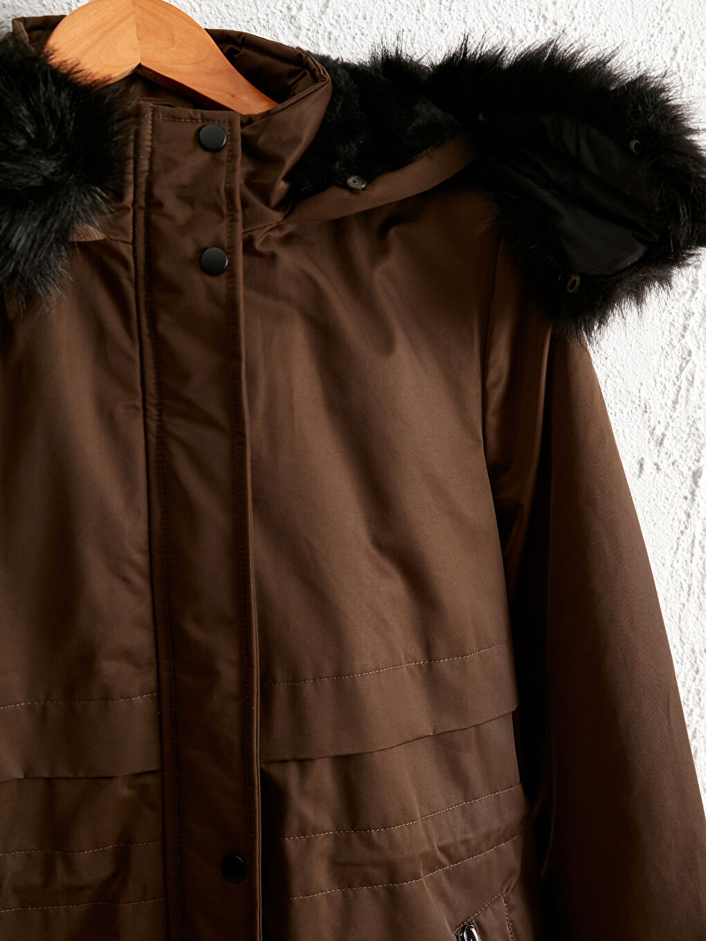 Heavy Parka with Hood-3