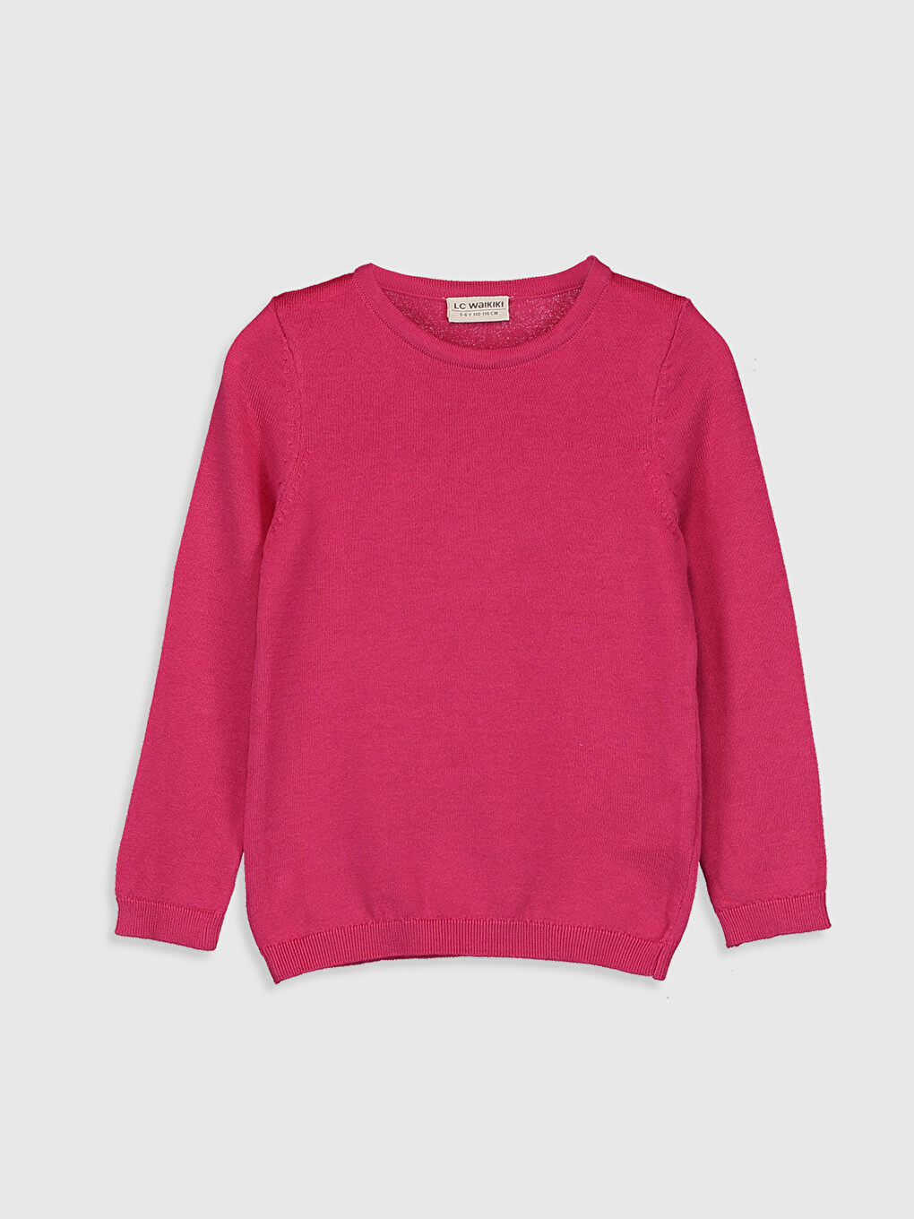 Girls' Basic Thin Knitwear Sweater