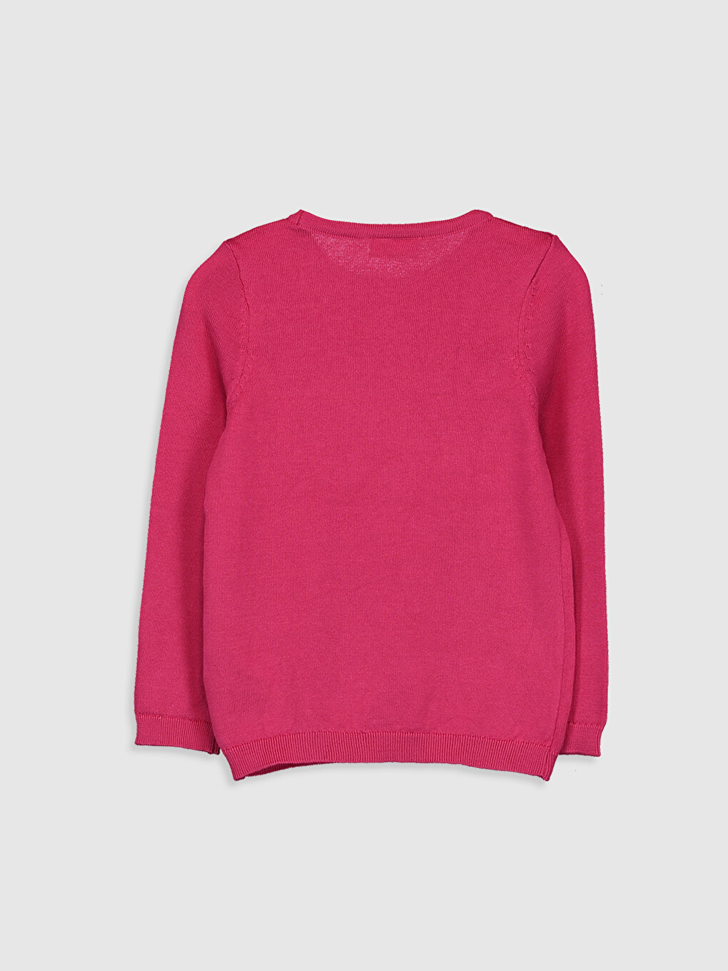 Girls' Basic Thin Knitwear Sweater-1
