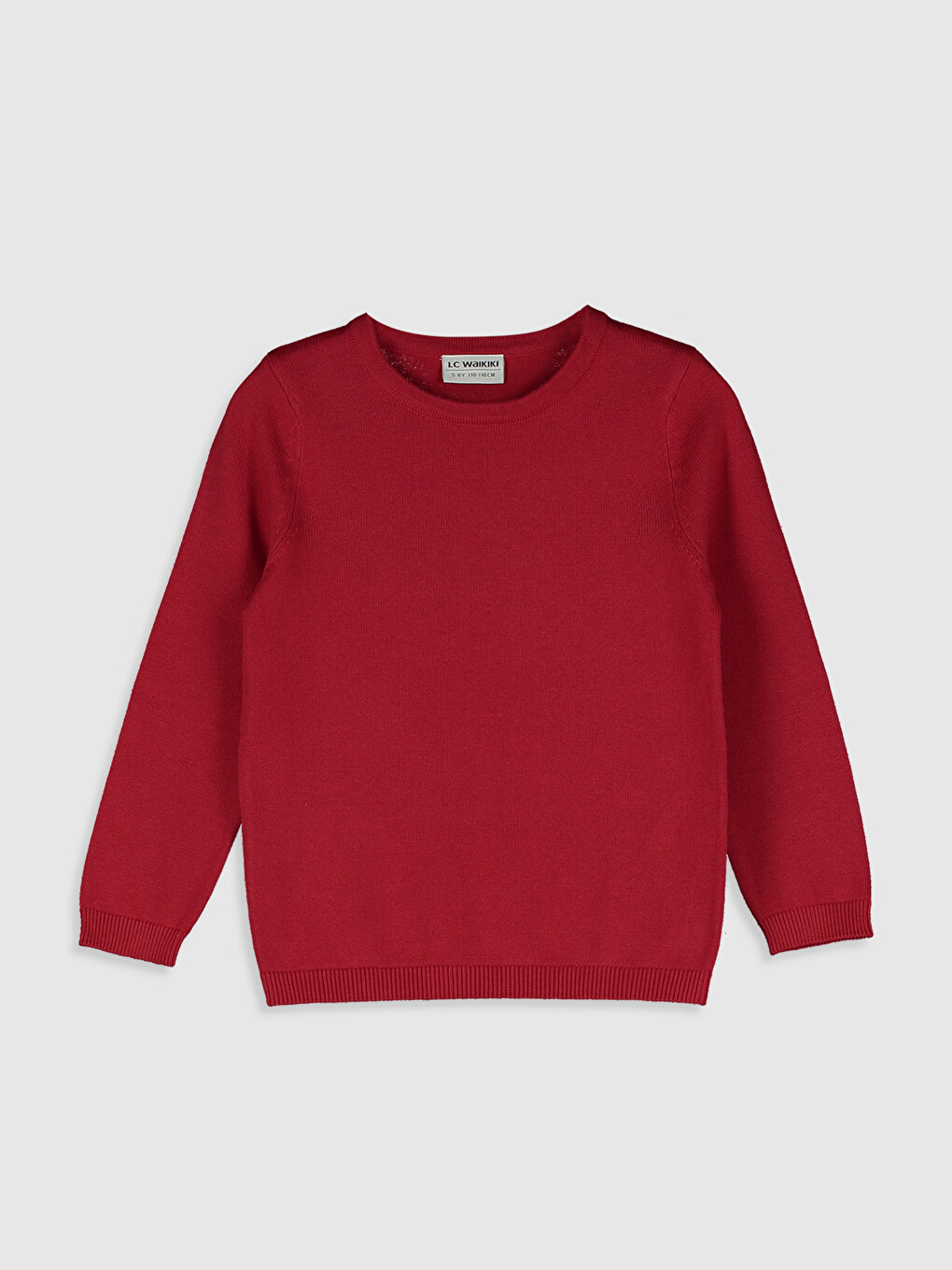 Girls' Basic Thin Knitwear Sweater-1