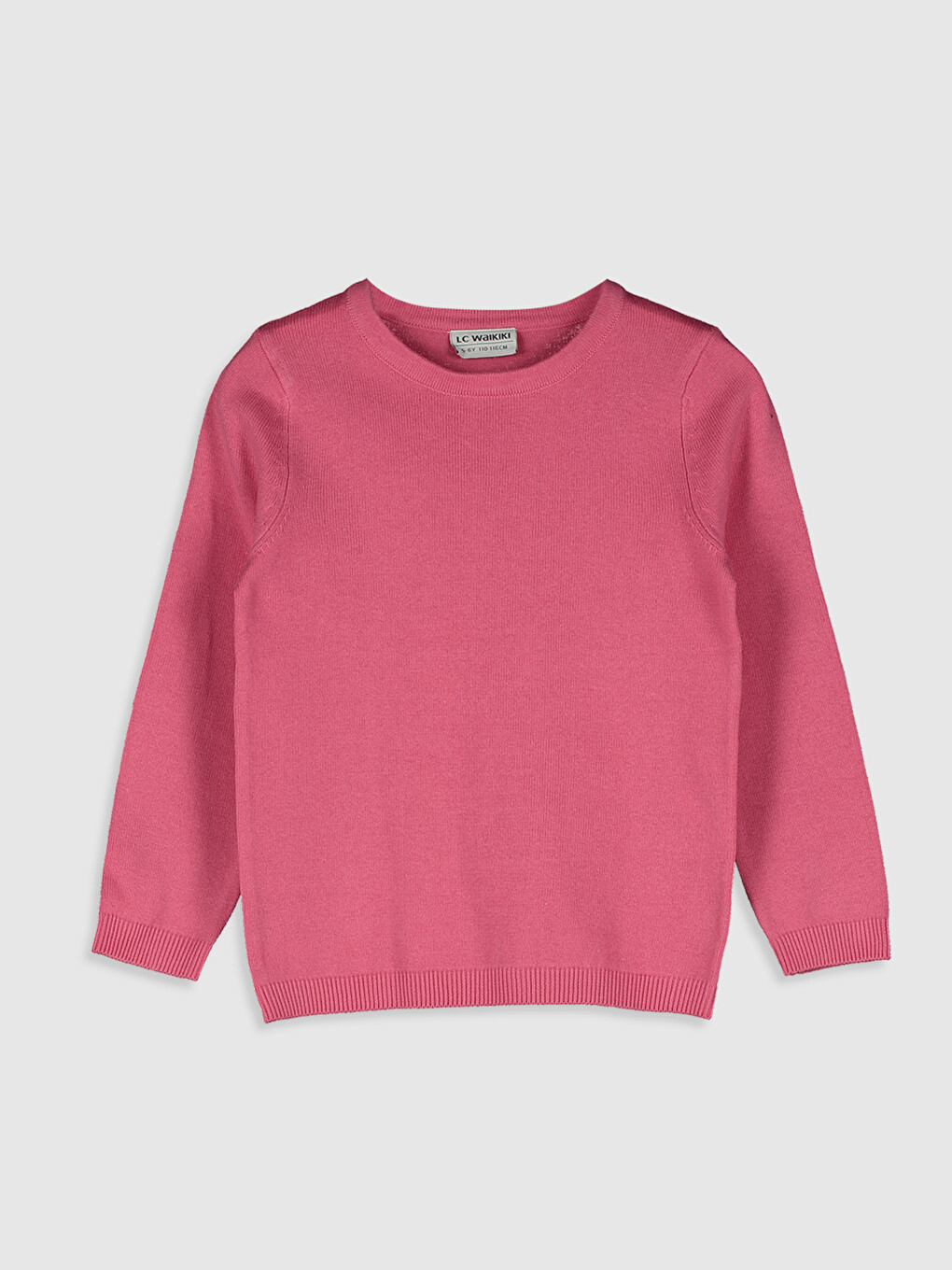 Pulover Basic Subțire Din Tricot Pentru Fete