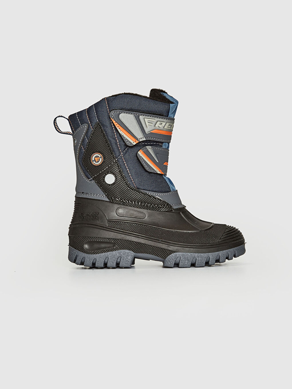 Зимние сапоги с застежкой-липучкой для мальчиков-1