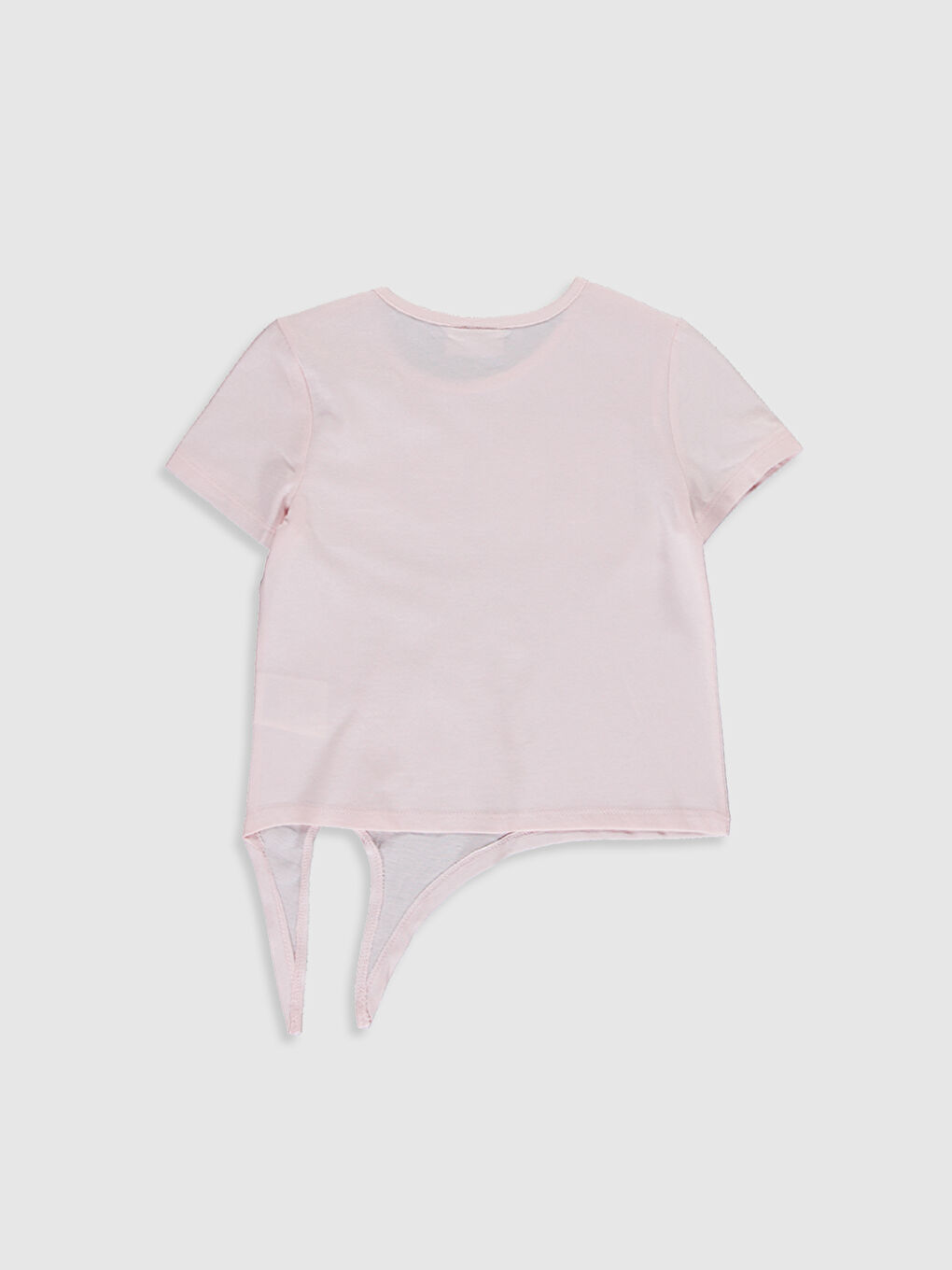 T-shirt à manches courtes et col rond pour Filles-1