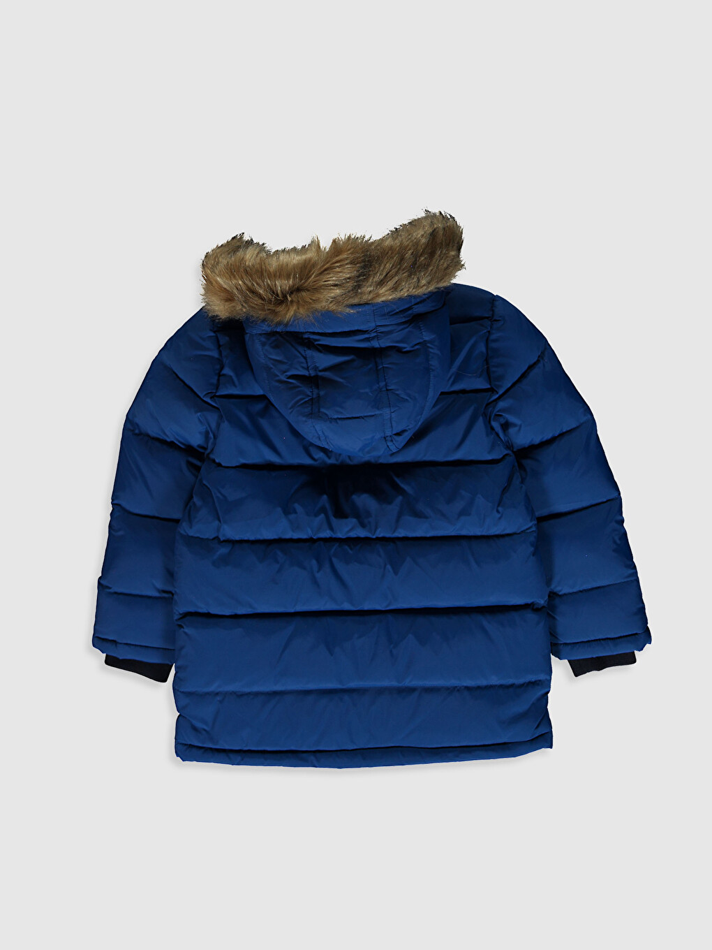 Boy's Goose Feather Coat With Hood-1