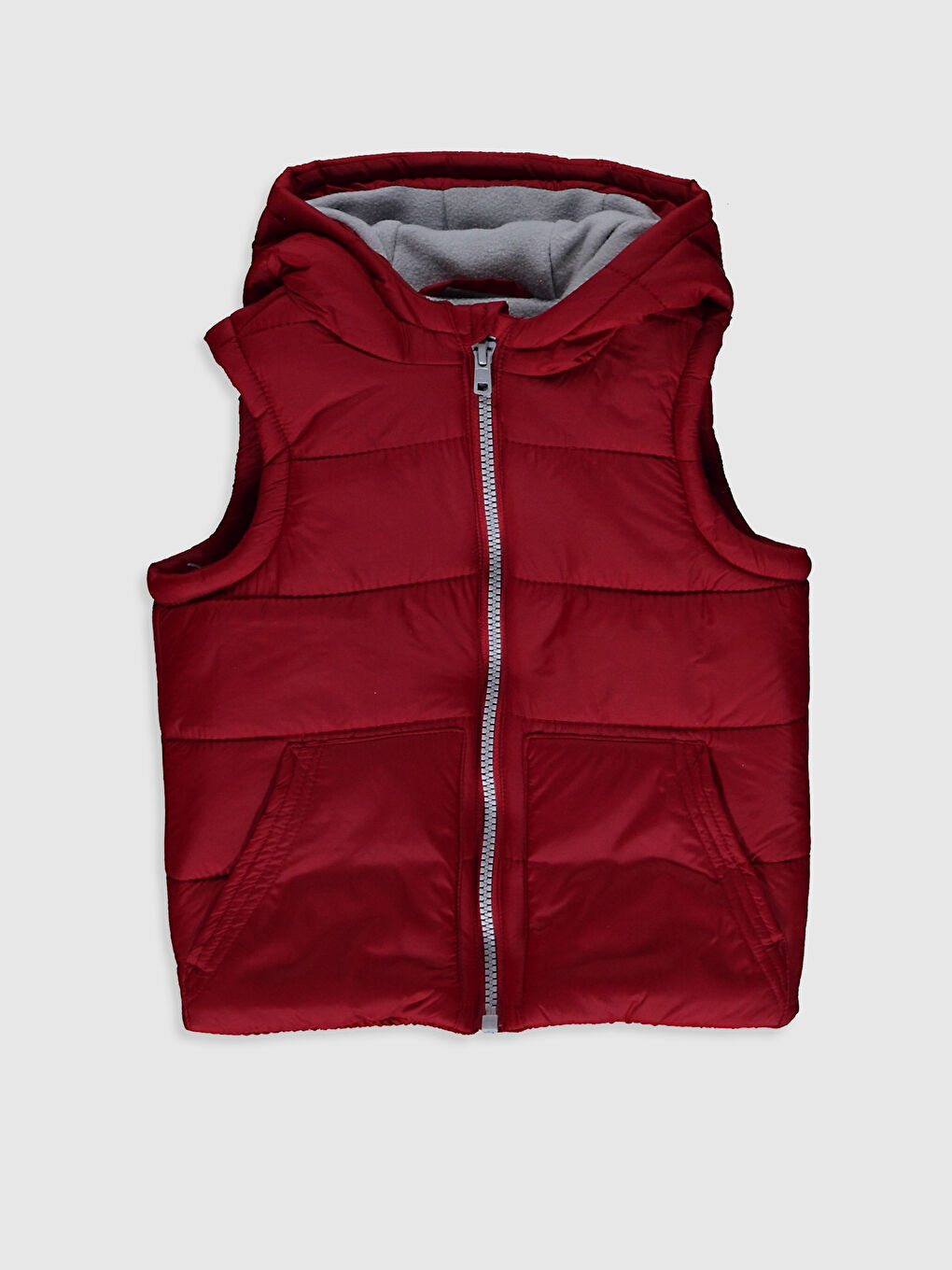 Жилет на молнии с капюшоном для малышей-мальчиков