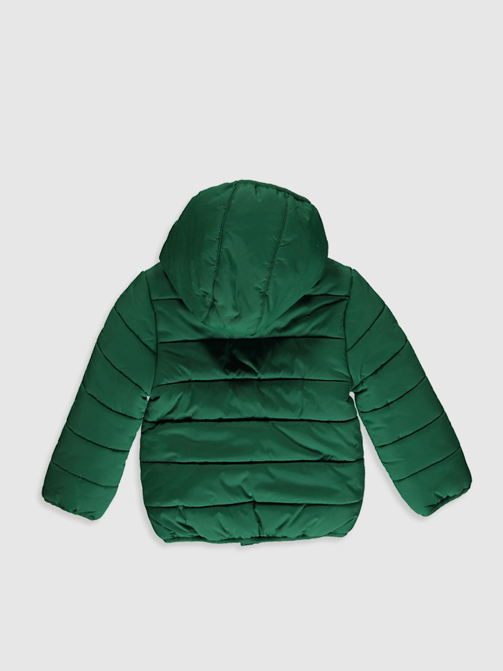 Manteau Court Zippé À Capuche Pour Bébé Garçon-1