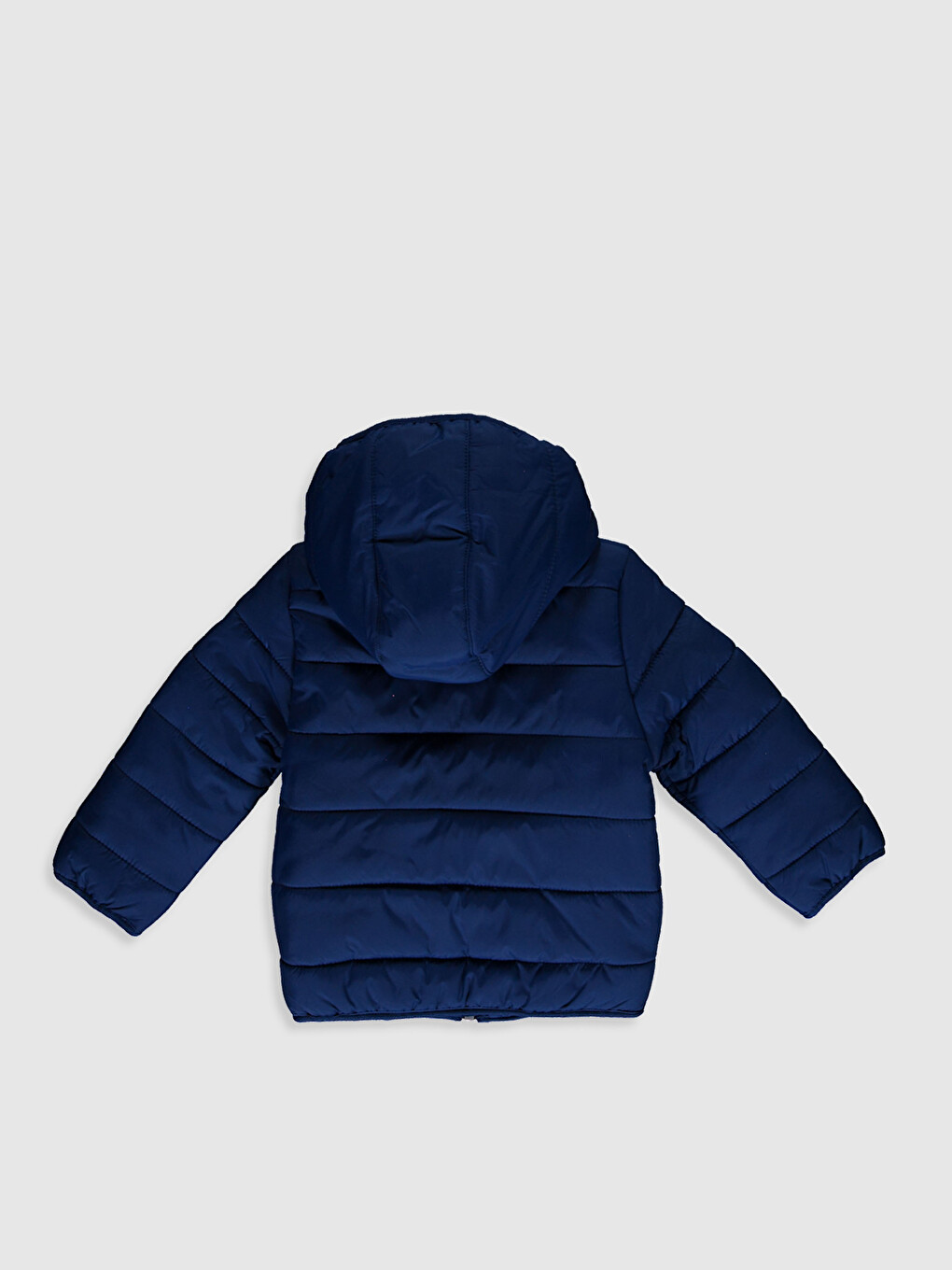 Baby Boy’s Zip-down Short Coat With Hood-1