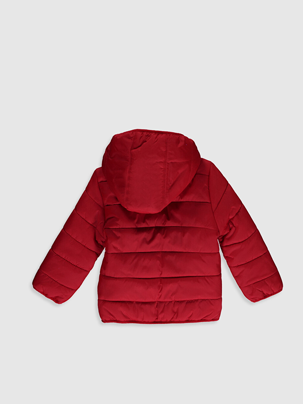Baby Boy’s Zip-down Short Coat With Hood-1