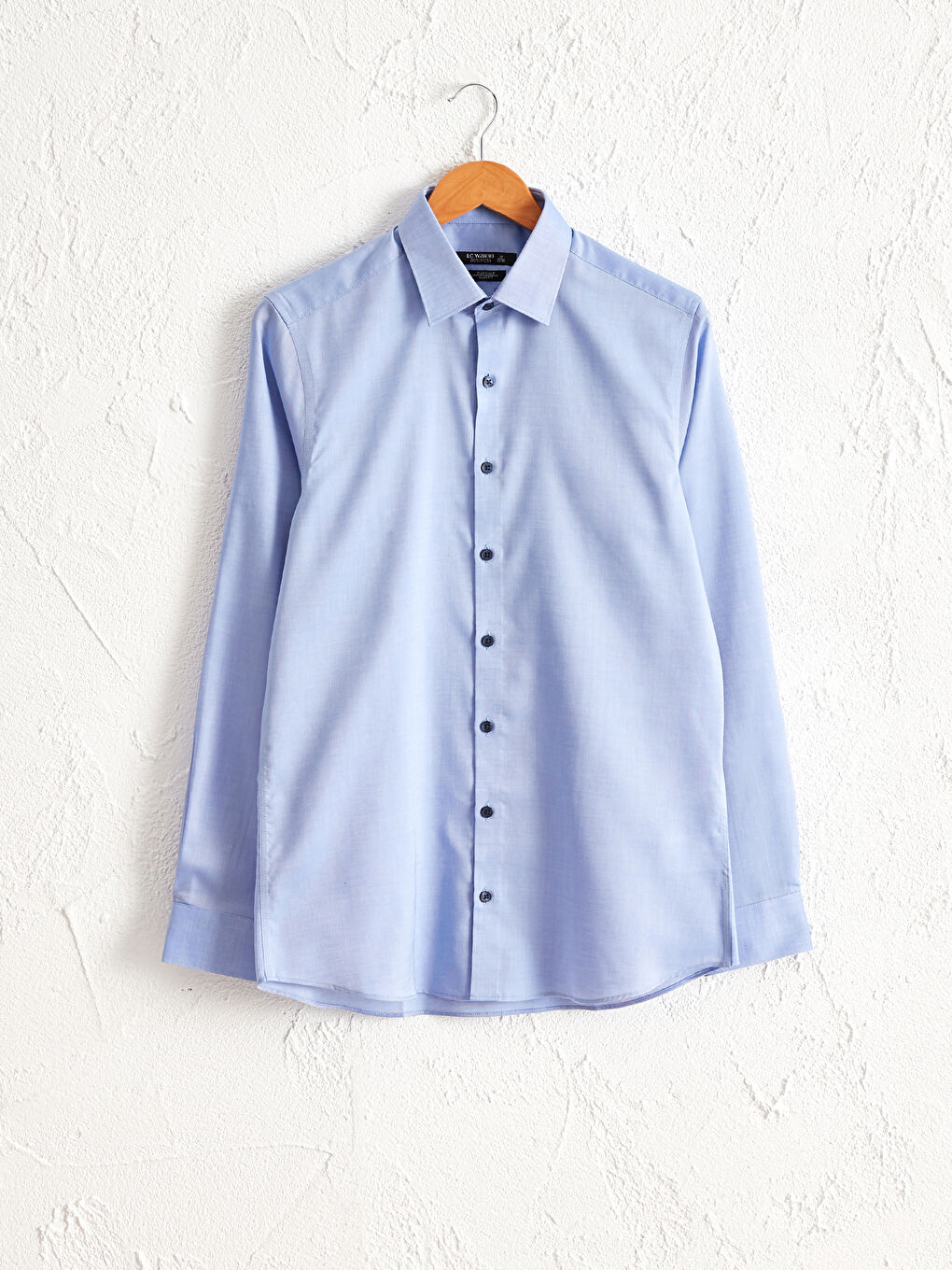 LCWAIKIKI Formal Slim Fit Long Sleeve Poplin Shirt -0W0275Z8-CSV
