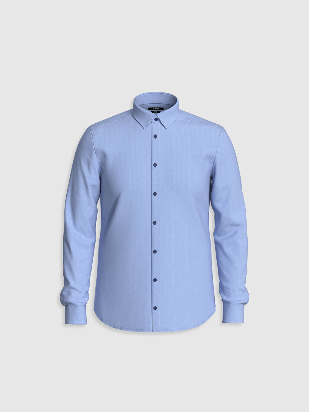 LCWAIKIKI Formal Slim Fit Long Sleeve Poplin Shirt -0W0275Z8-CSV