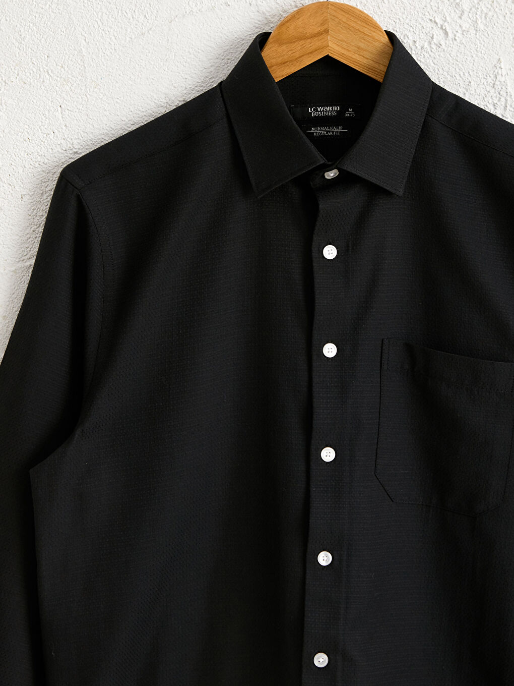 LCWAIKIKI Formal Regular Fit Twill Shirt -0W0303Z8-KSY