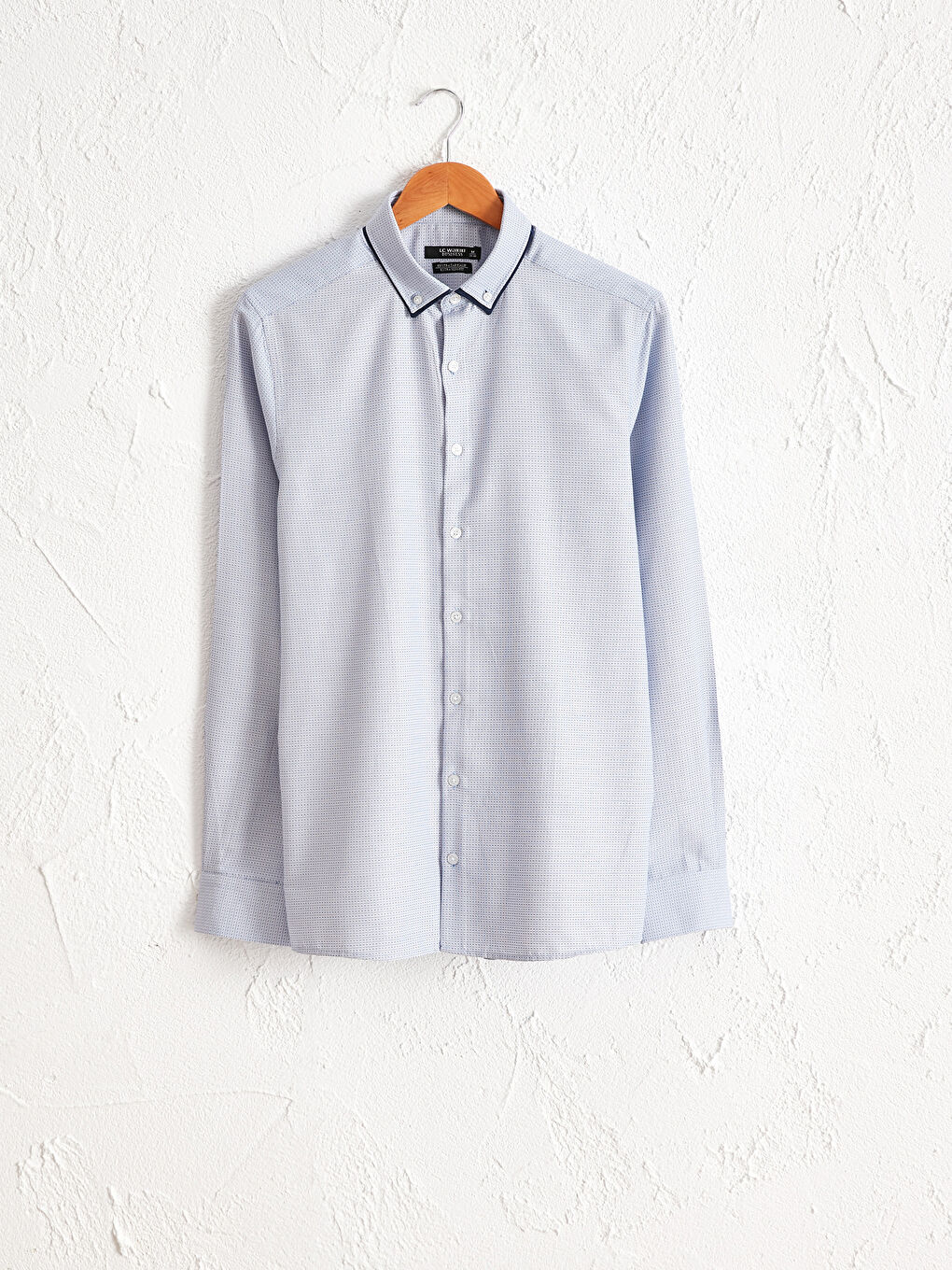 Өте тар пішім ұзын жең добби матасы жейде