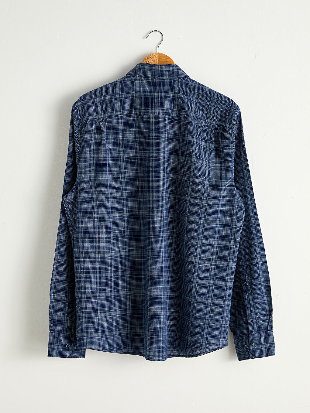 Стандартты пішім ұзын жең торлы жейде-4