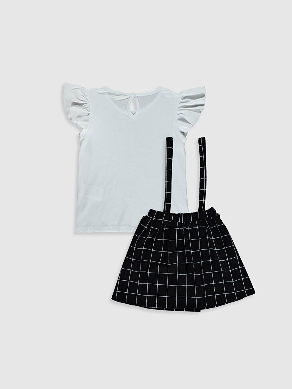 Kid Girl T-Shirt and Skirt-1