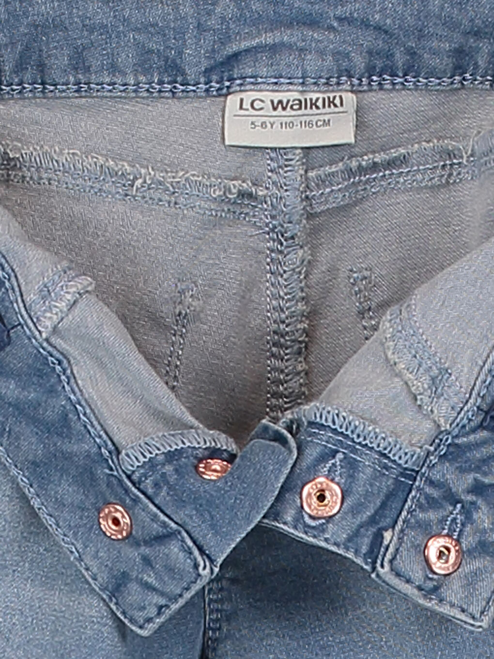 Girl's Flare Legs Gabardine Jeans-2