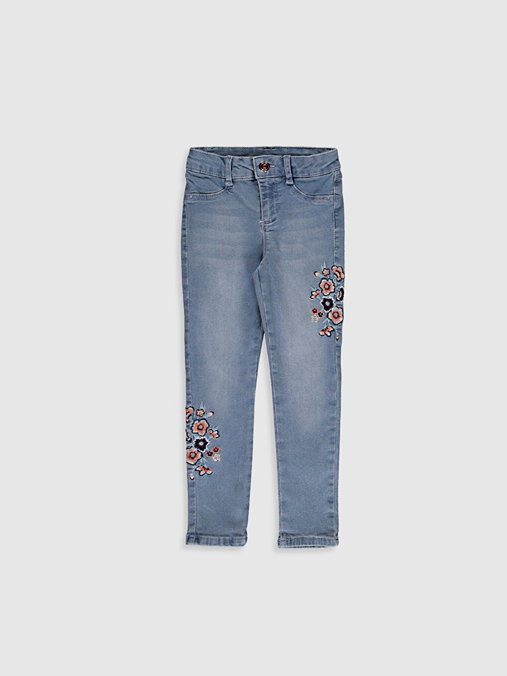 Girl's Embroidery Jeans