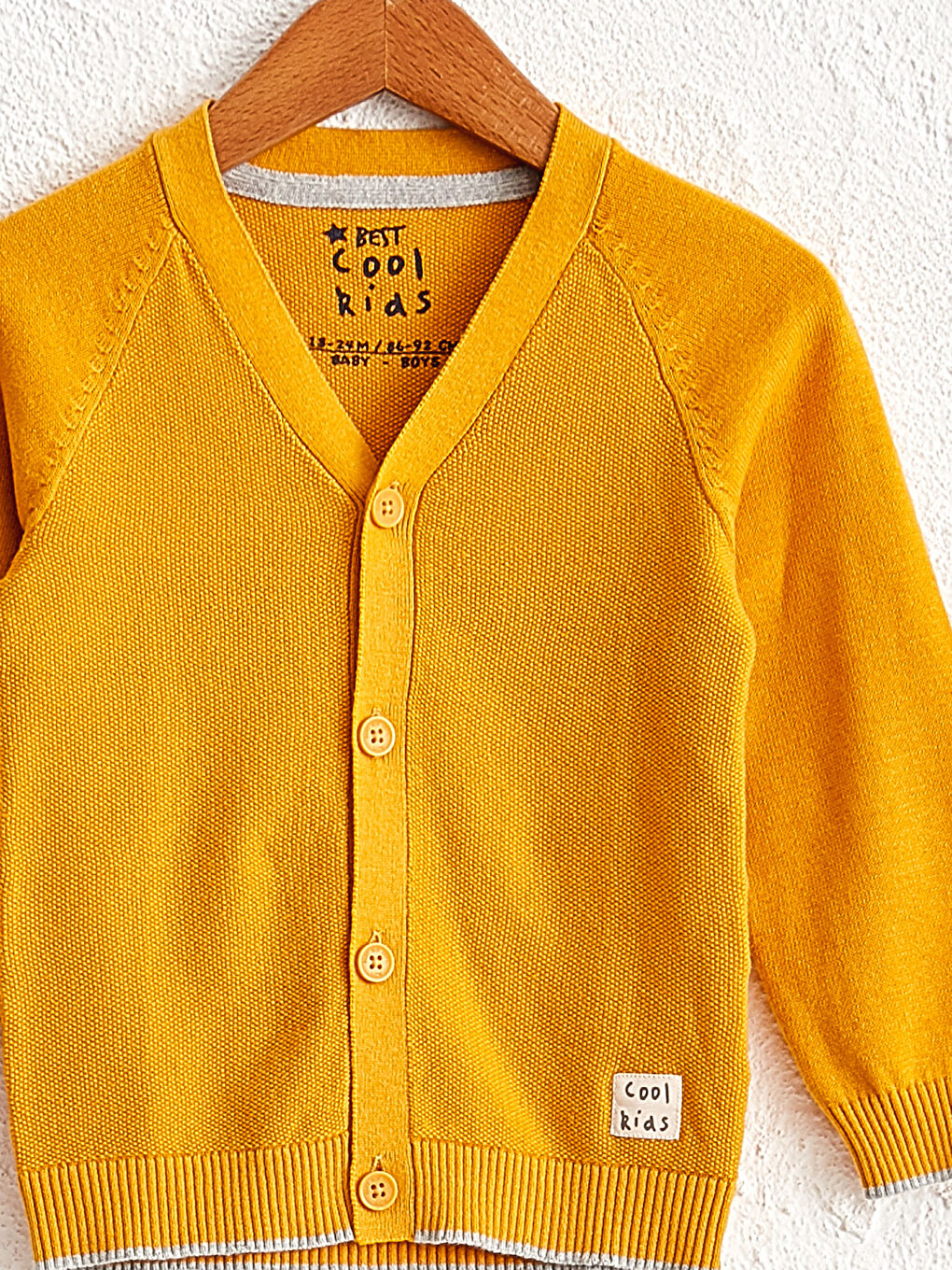 Трикотажный кардиган для малышей-мальчиков-2