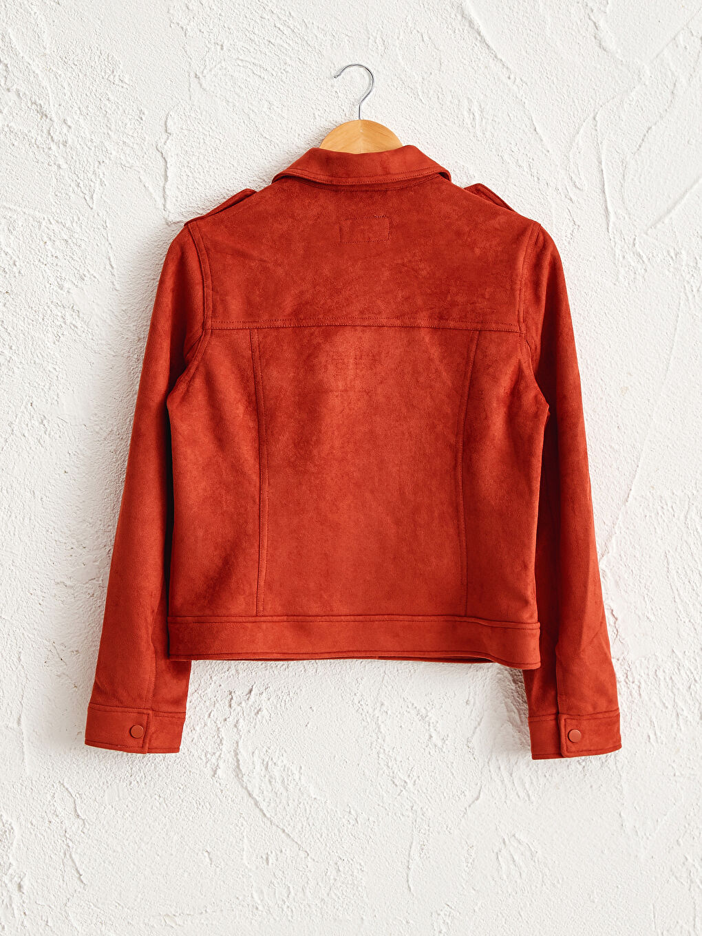 Suede Lightweight Short Coat-2