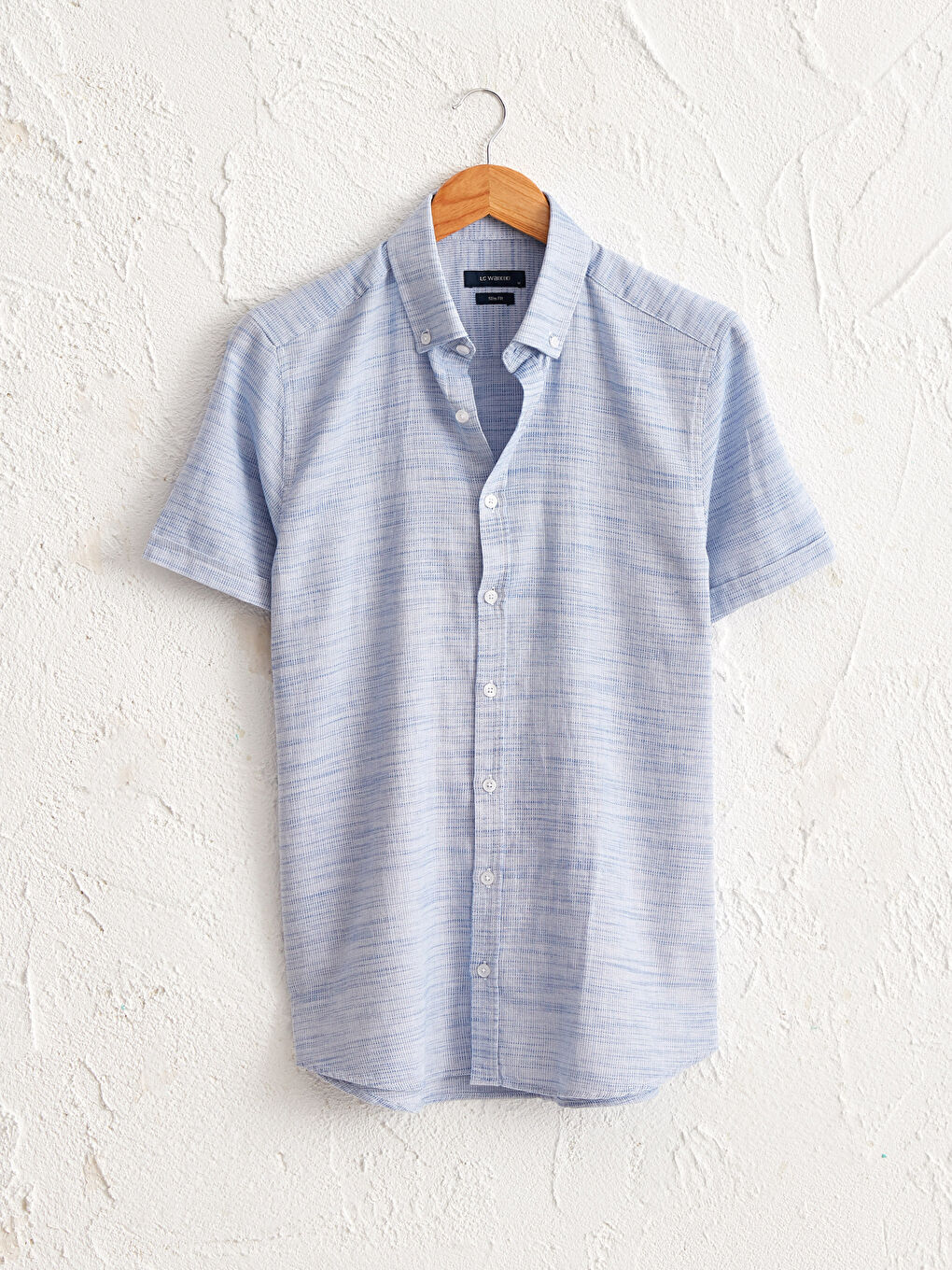 Сорочка Слім Фіт Твіл Короткий Рукав