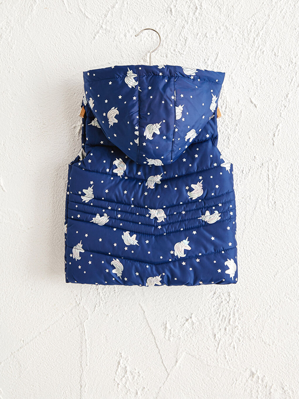 Дутый жилет для малышек девочек-1