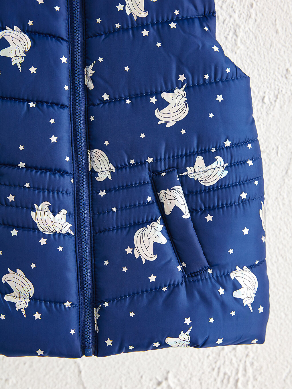 Дутый жилет для малышек девочек-3