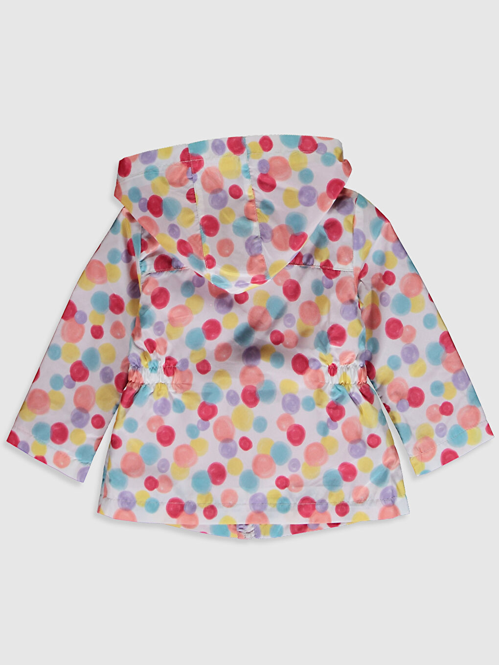LCW baby Baby Girl's Printed Short Coat -0W0474Z1-LRA