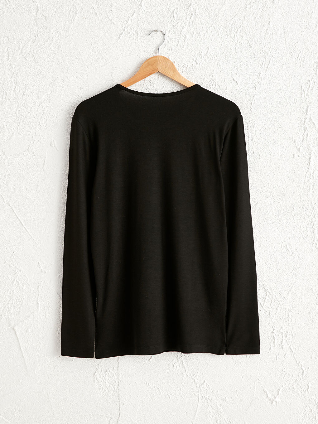 """ملابس داخلية حرارية بياقة دائرية ونقشة عادية"""-1