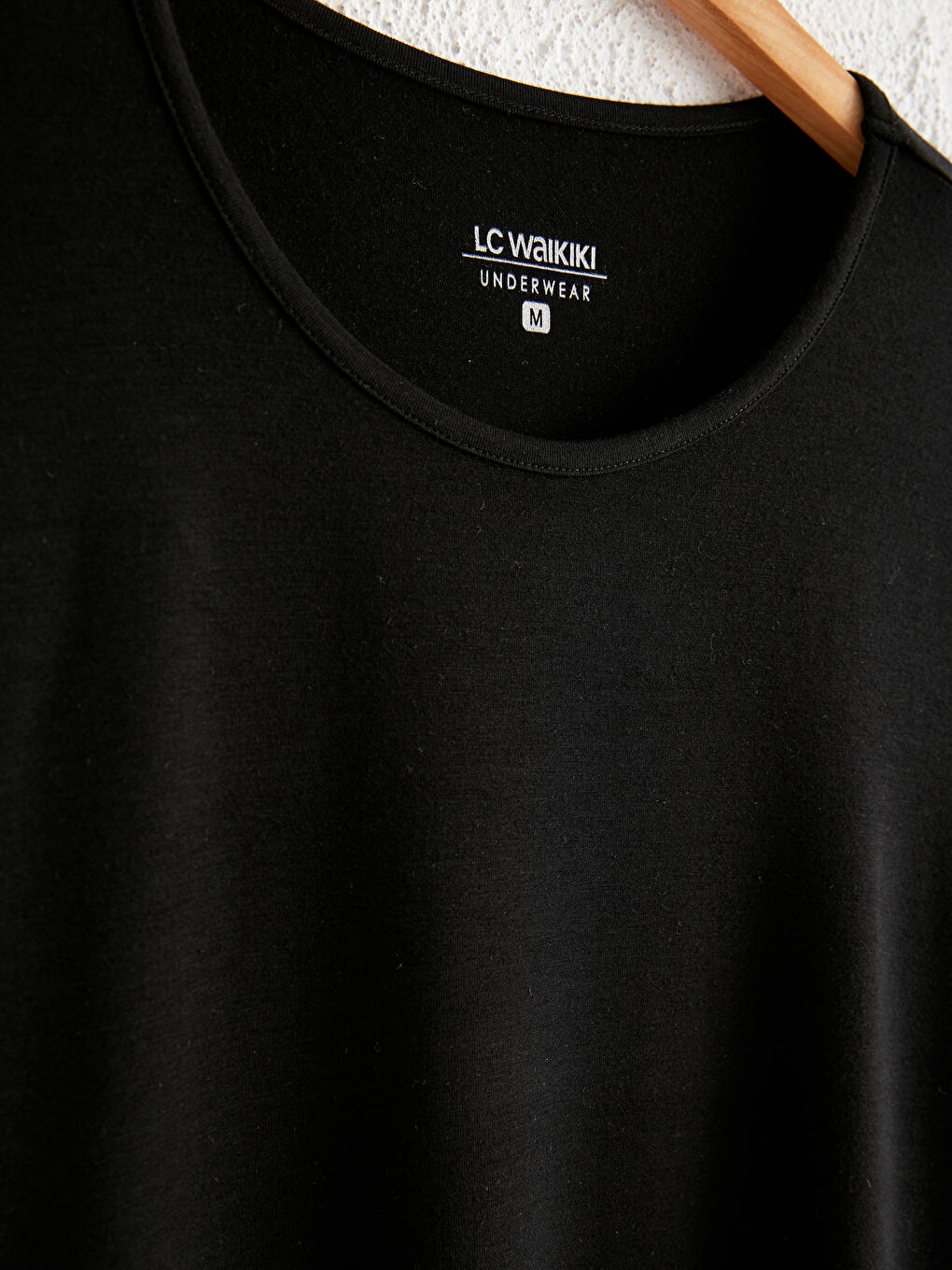 """ملابس داخلية حرارية بياقة دائرية ونقشة عادية"""-2