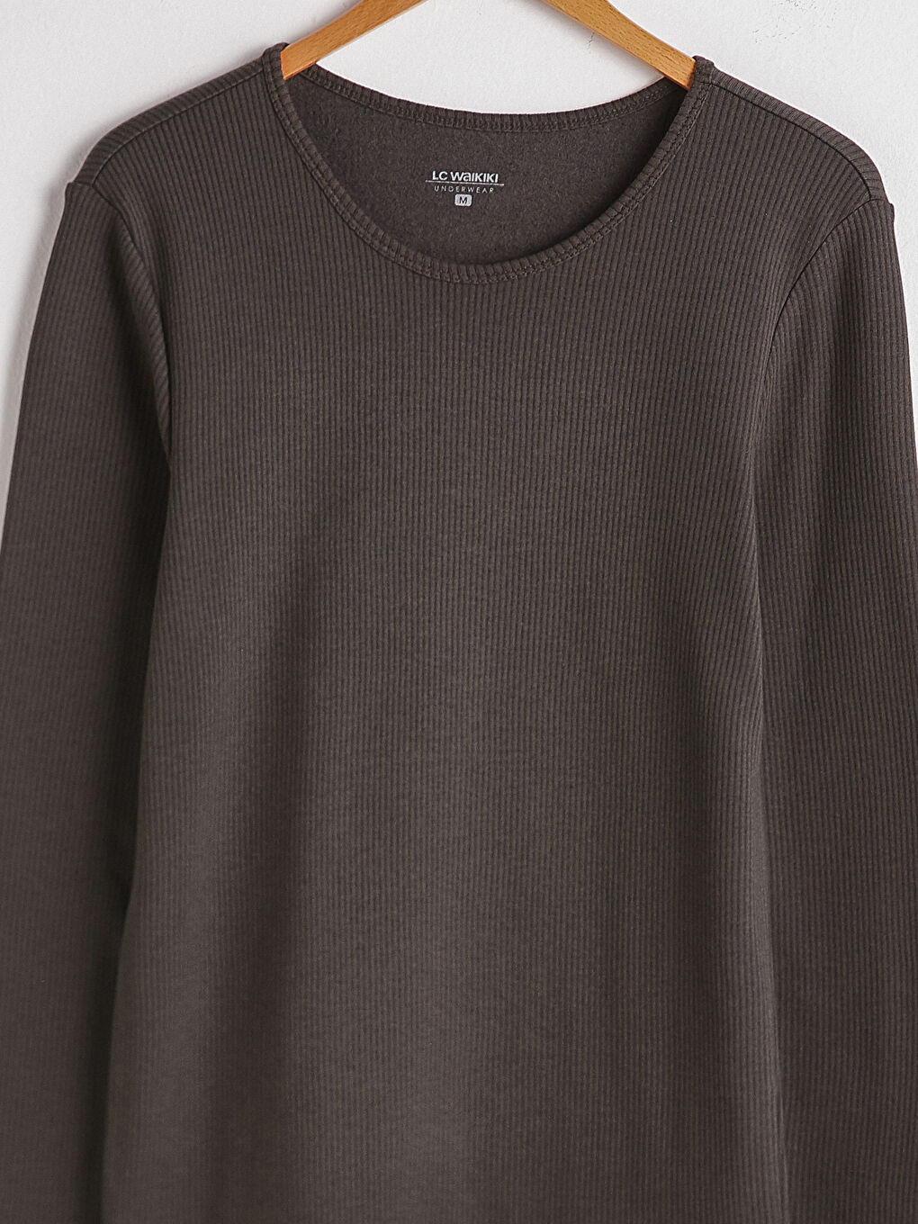 ملابس داخلية حرارية كم طويل ياقة دائرية-5