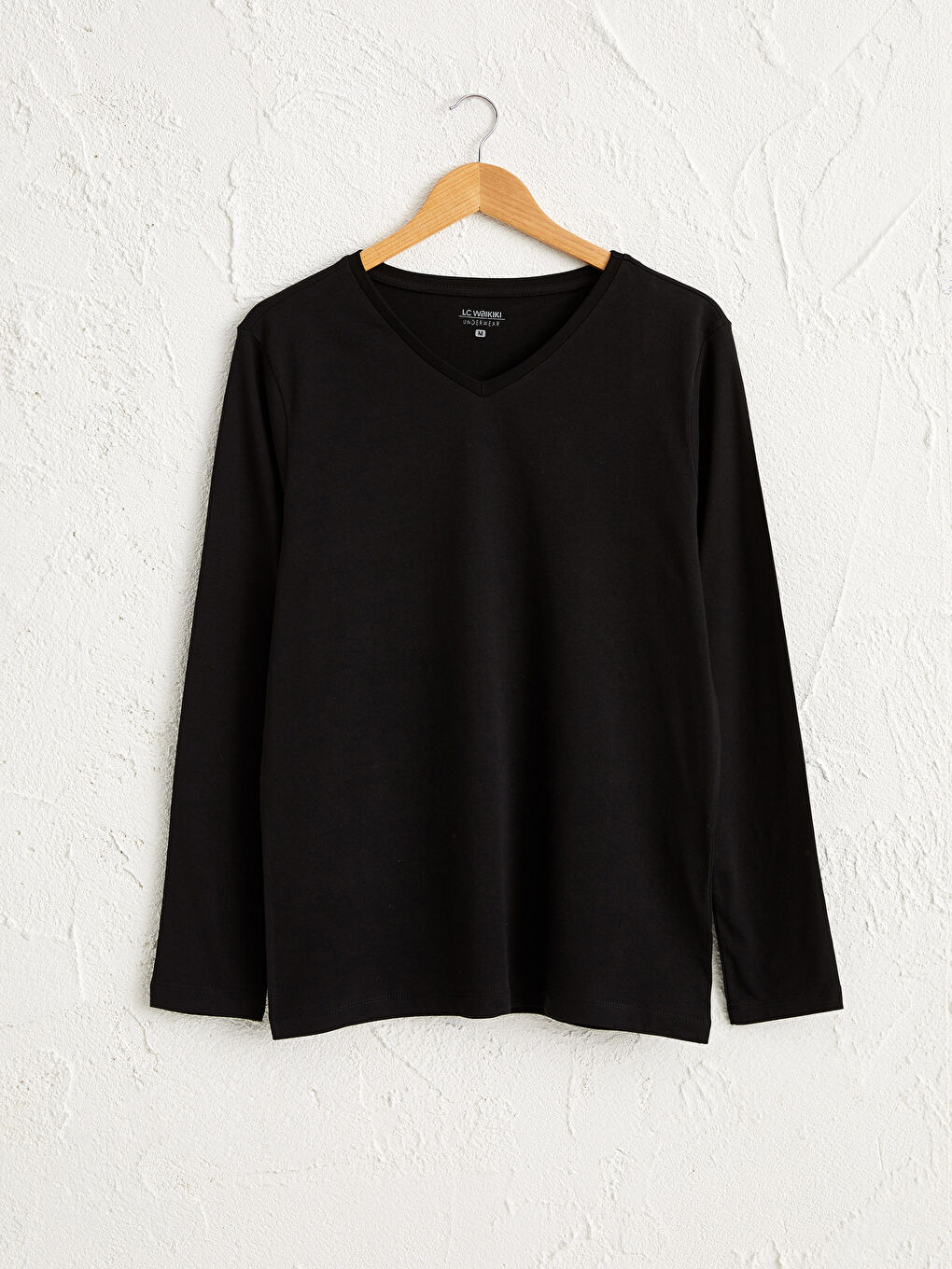 Майка С Длинным Рукавом Из Хлопковой Фланели