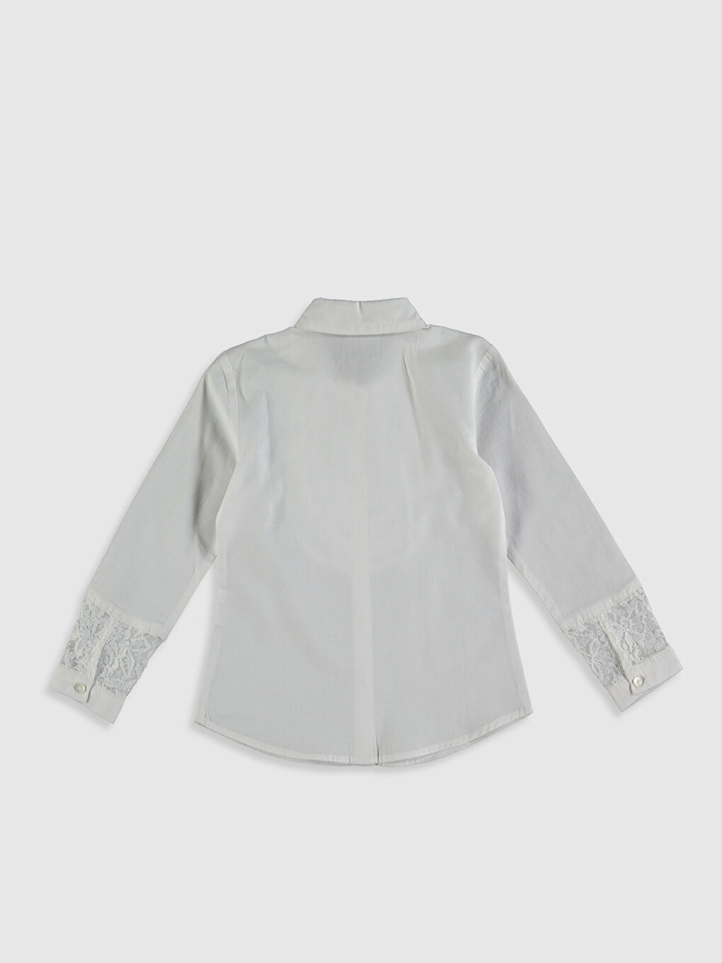 LCW Kids Момиче Бяло Риза -0W0572Z4-FFB