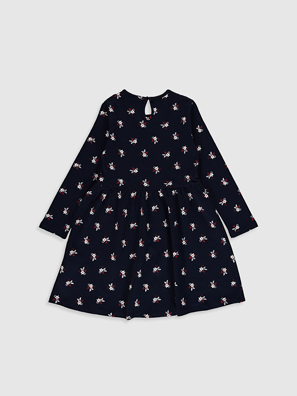 Платье с принтом для девочек-1