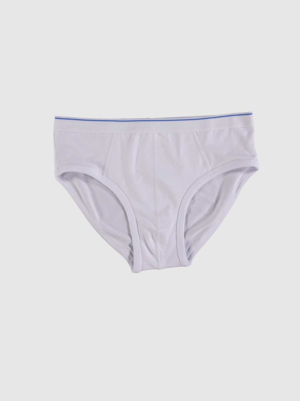 عبوة من 3 قطع قماش مطاطي ملائم عادي سراويل داخلية-1