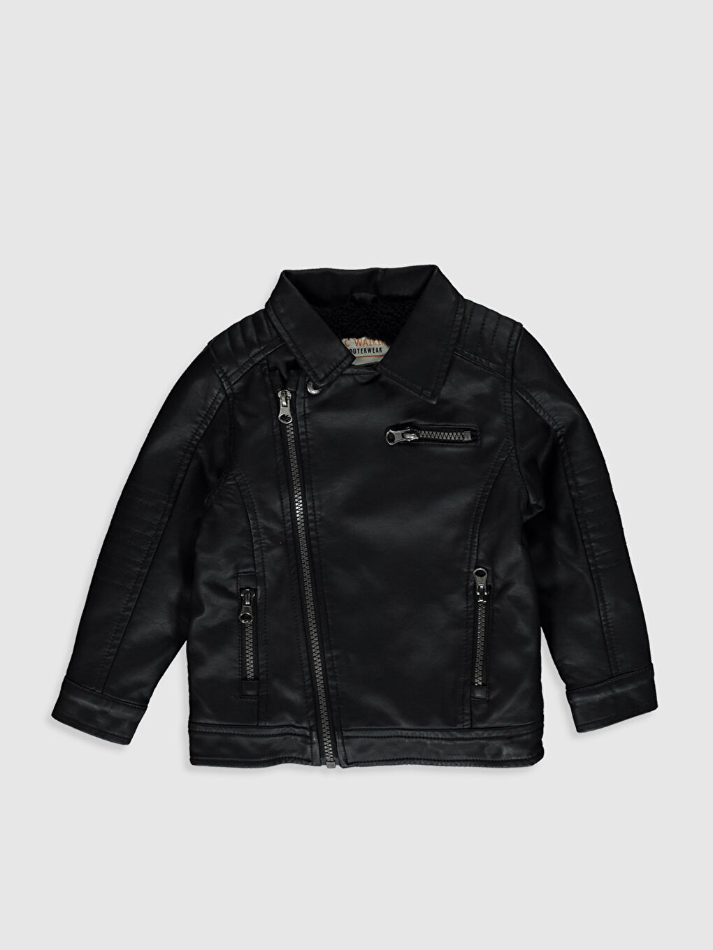 LCW baby Baby Boy’s Faux Leather Jacket -0W0696Z1-CVL