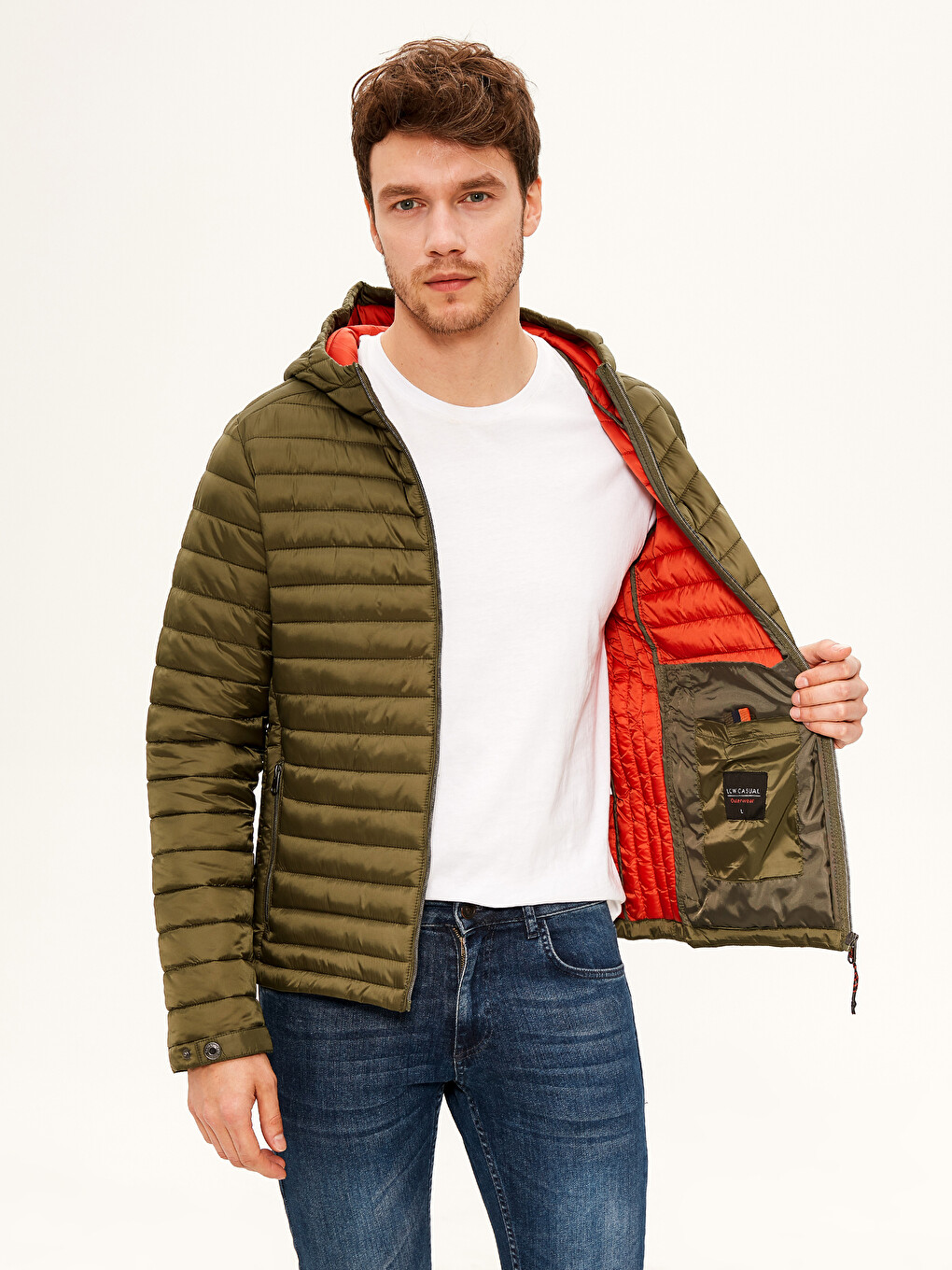 Lightweight Puffer with Hood-3