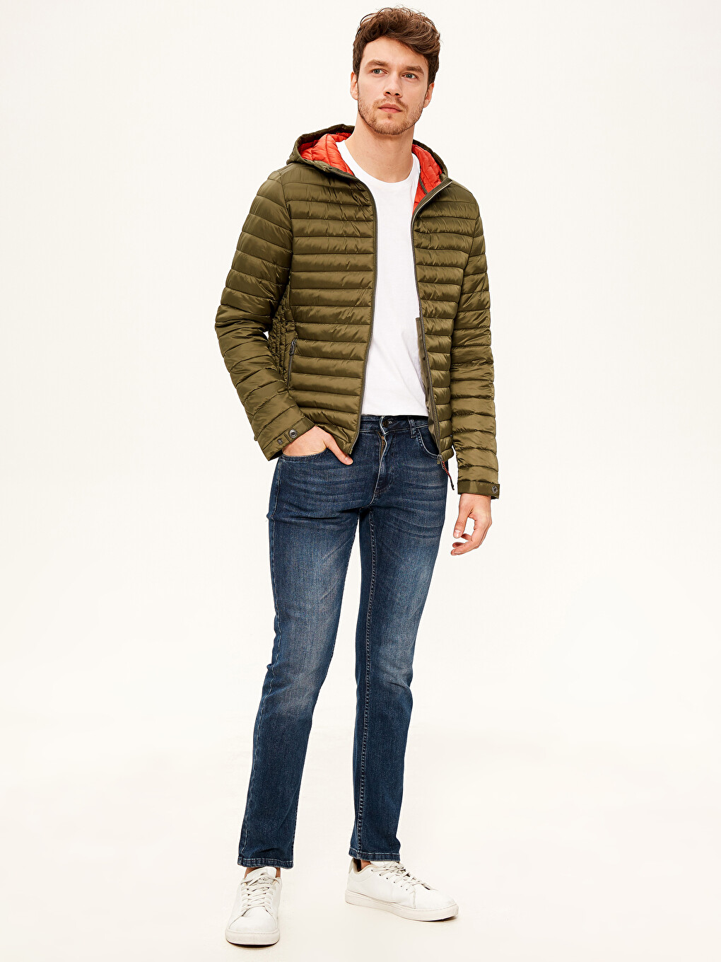 Lightweight Puffer with Hood-5