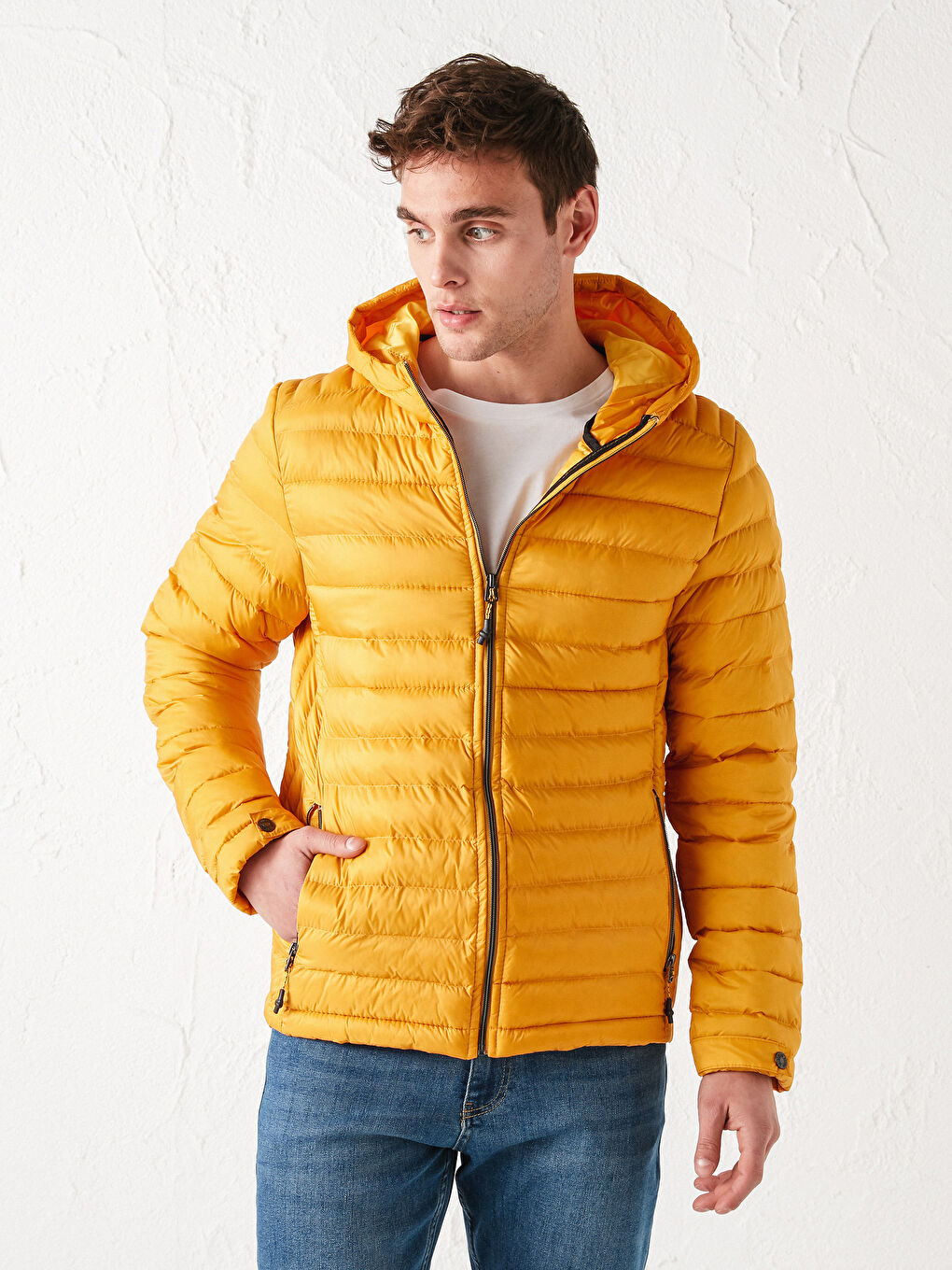 Lightweight Puffer with Hood-1