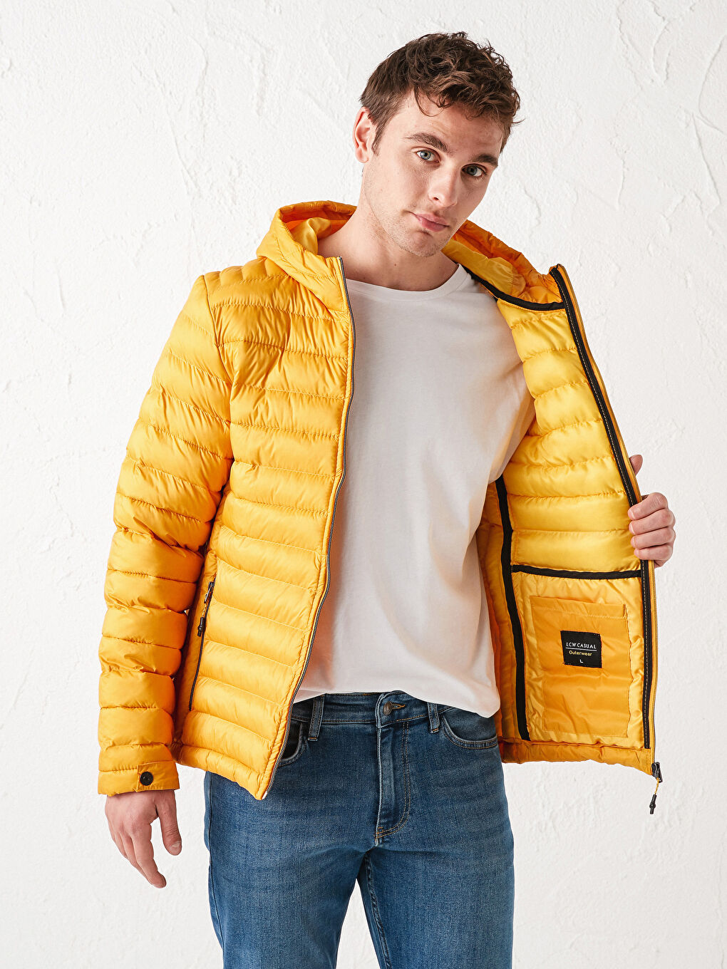Lightweight Puffer with Hood-3