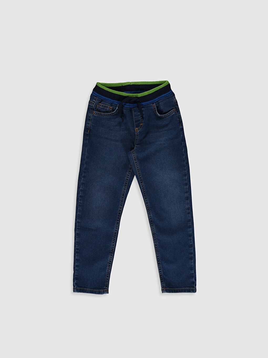 Boy's Elastic Waist Jeans